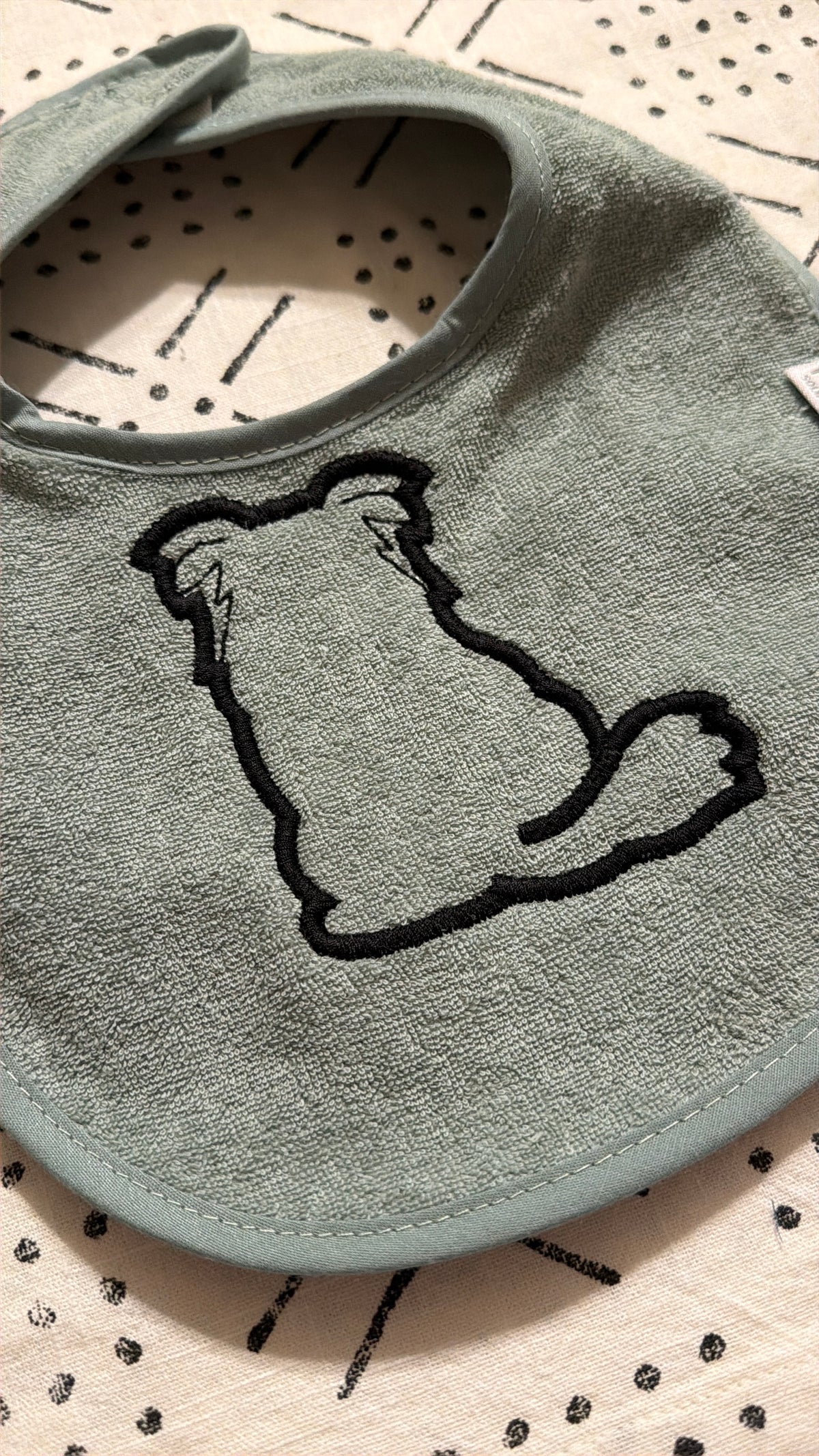 Dog Baby Bib