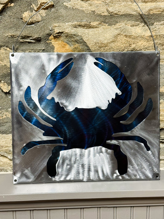 Steel Crab Wall Art