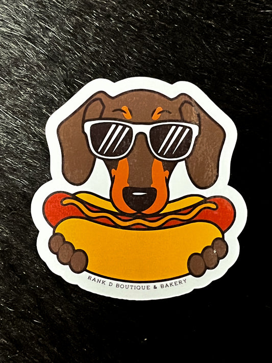 Hotdog Sticker