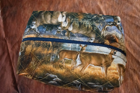 Wild Deer Makeup Bag