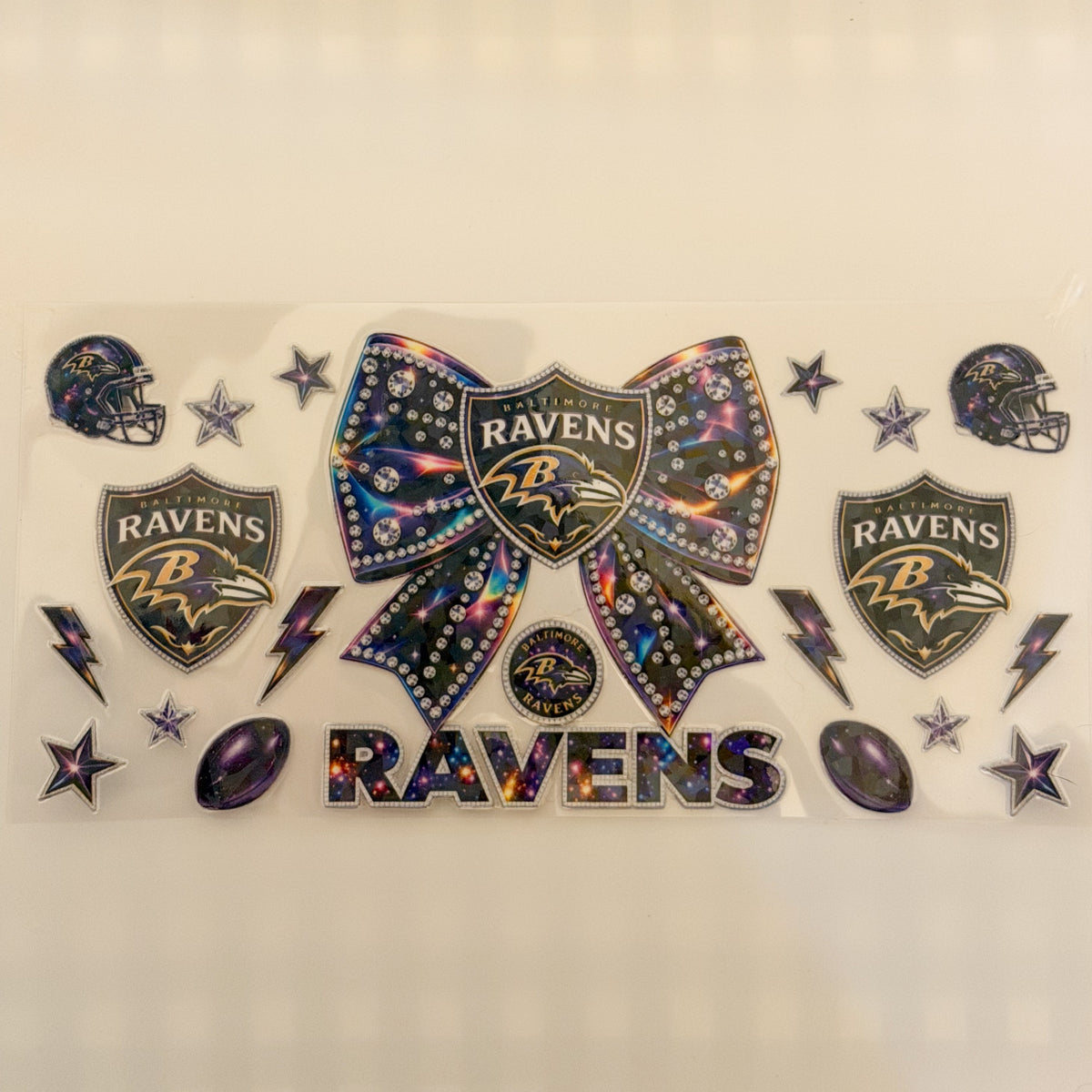 Ravens Holo Bow