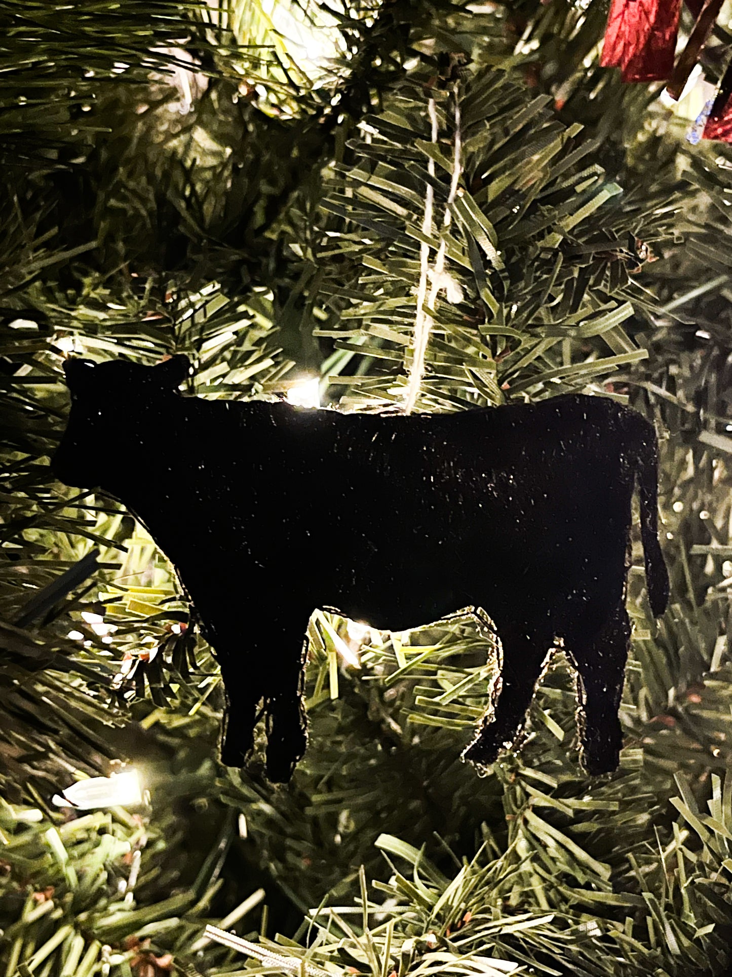 Black Angus Ornament