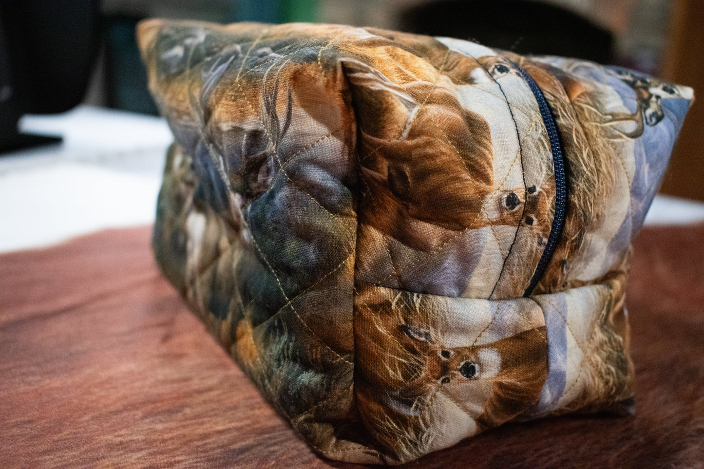 Wild Deer Makeup Bag