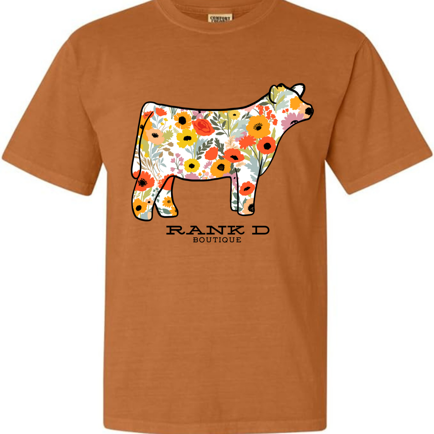 Floral Show Cow