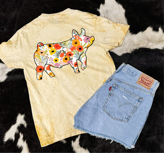 Floral Show Pig