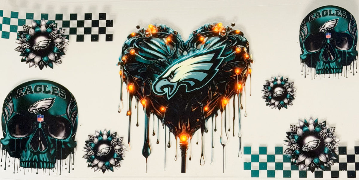 Skull Heart Eagles