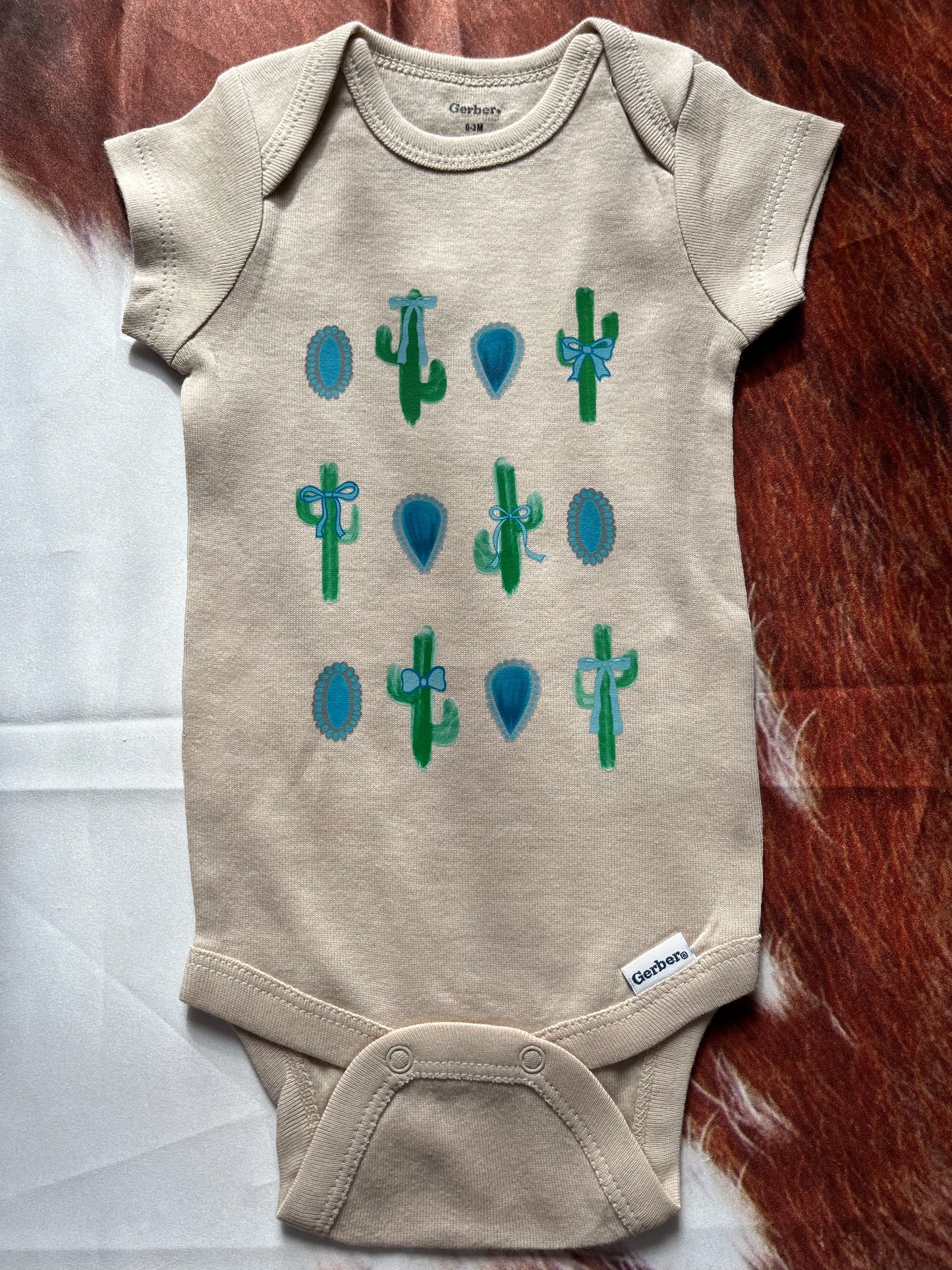 Turquoise and Cactus