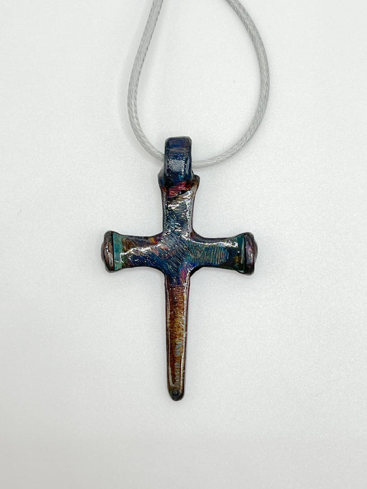 Nail Cross Necklace