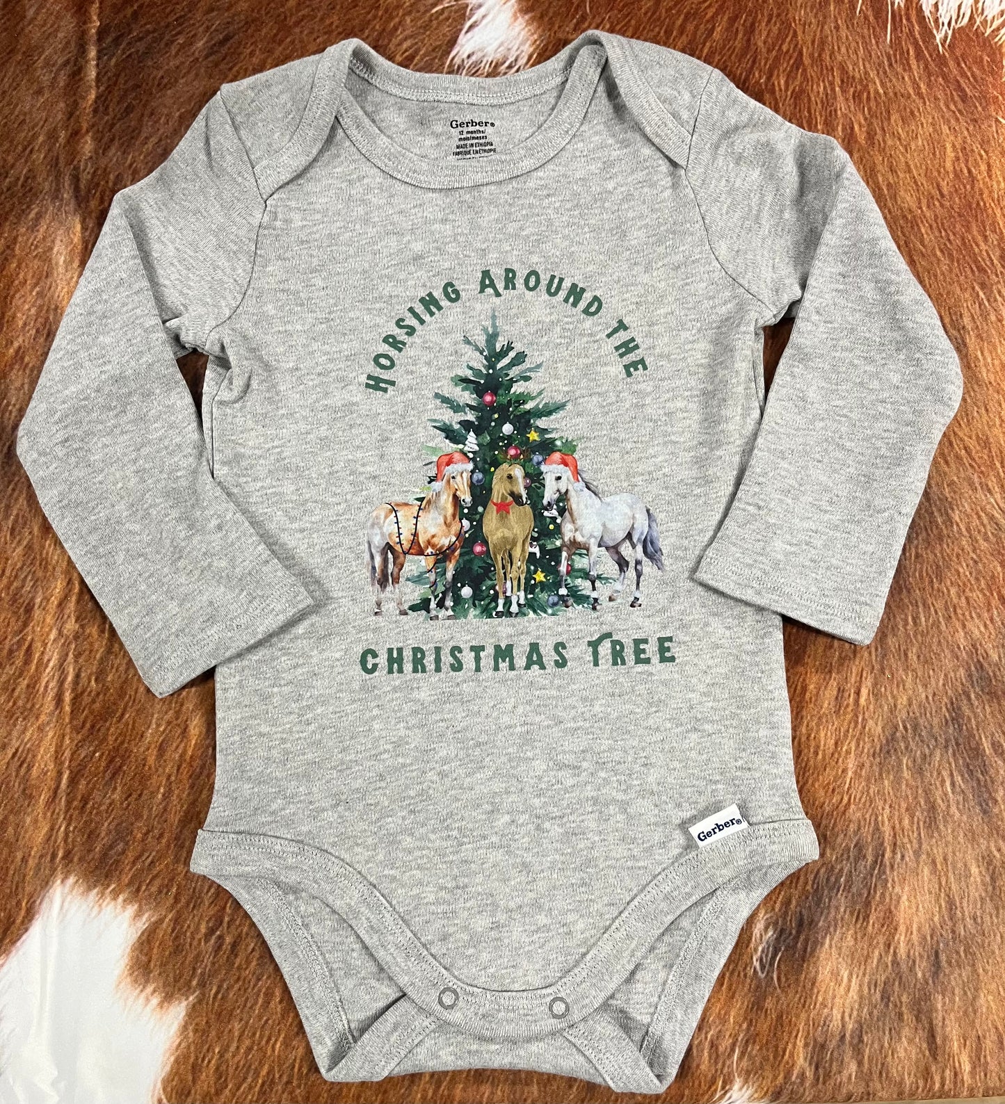 Horsing Around the Christmas Tree