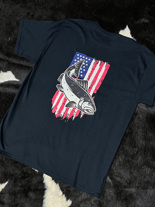 L American Fishing T-shirt