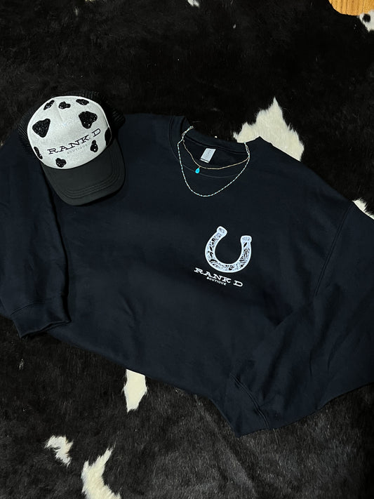 L Tooled Horseshoe Logo Crewneck