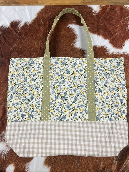 Spring Wildflower Tote