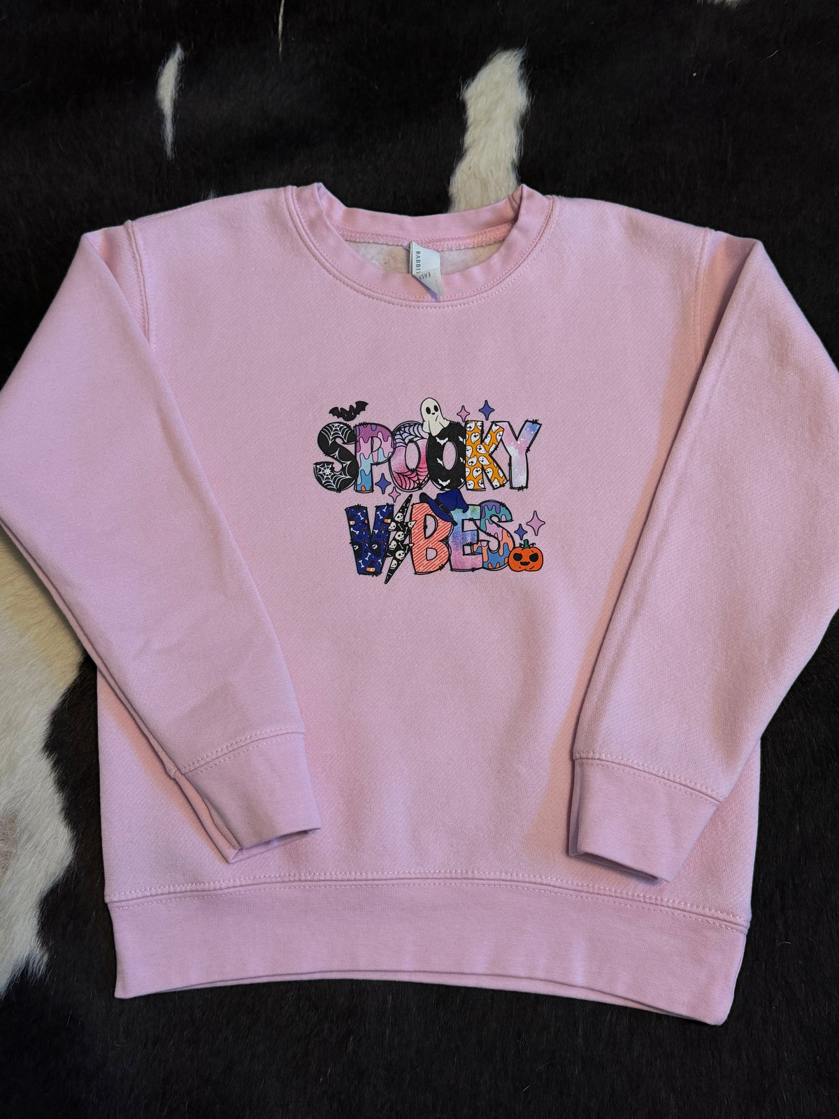 Toddler Spooky Vibes Crewneck