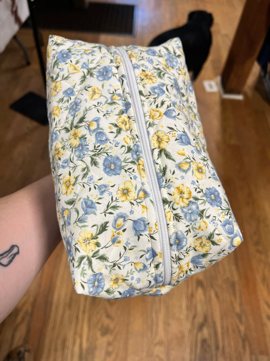 Floral Makeup Bag