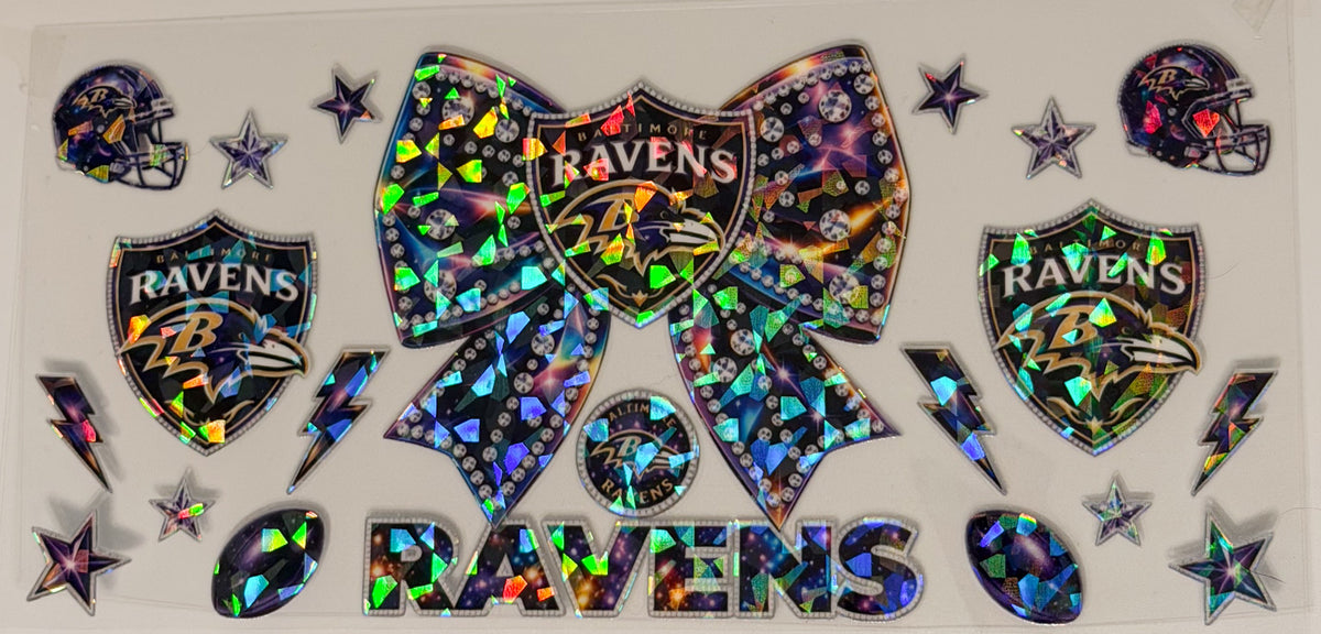 Ravens Holo Bow