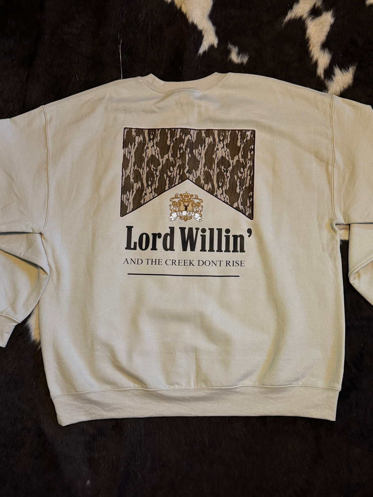 Lord Willing Crewneck