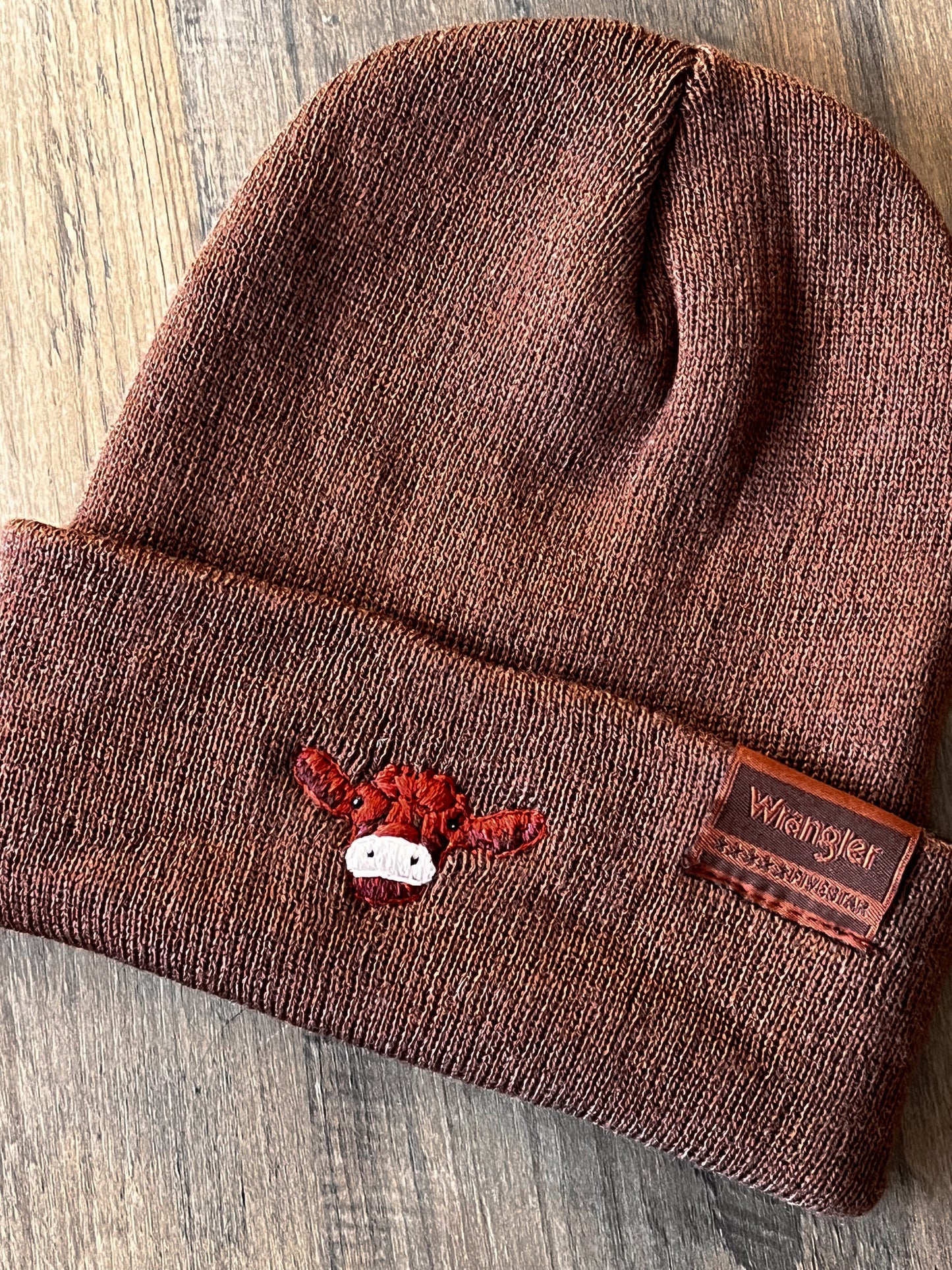 Red Angus Beanie *ready to ship*