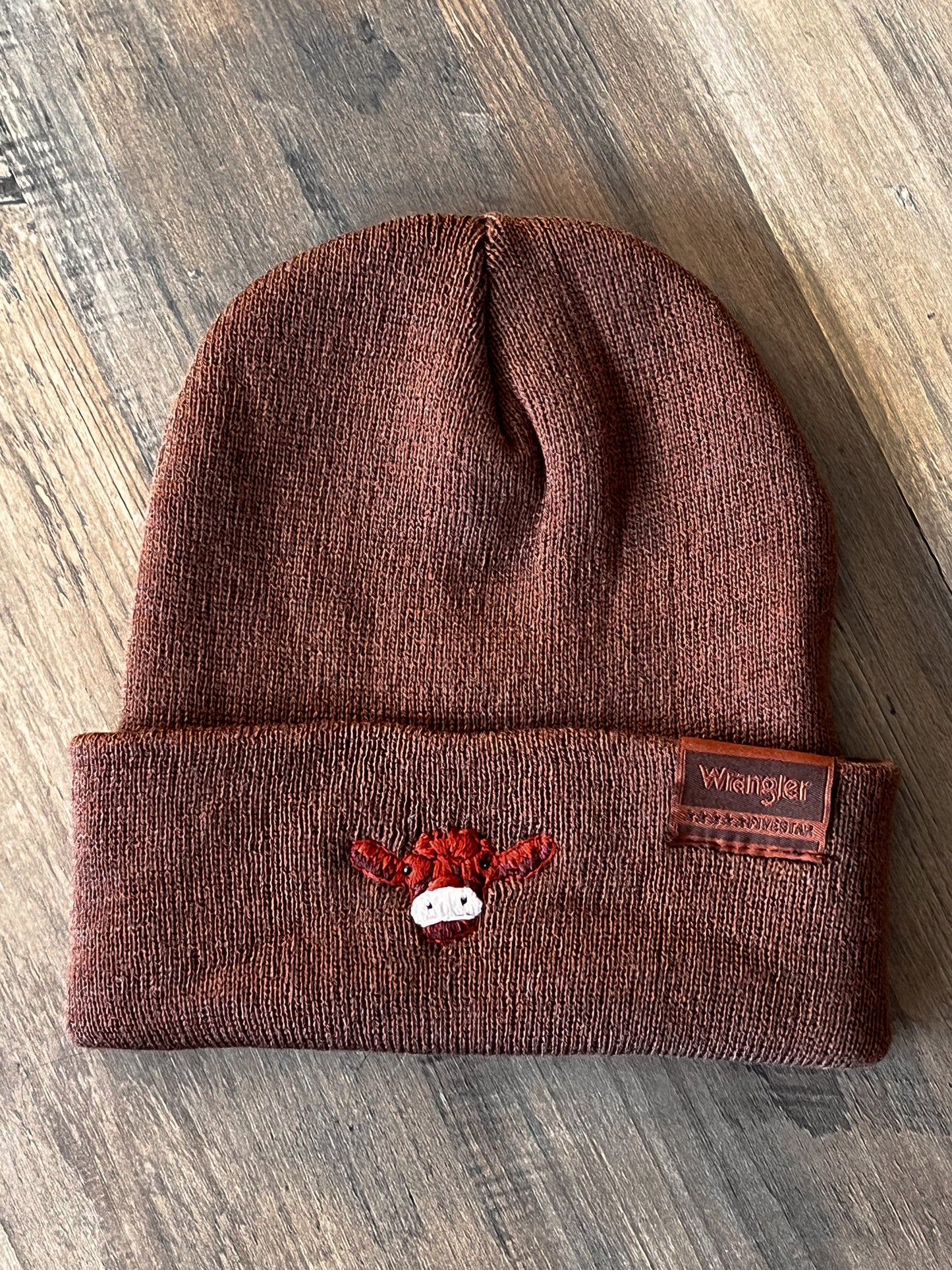 Red Angus Beanie *ready to ship*