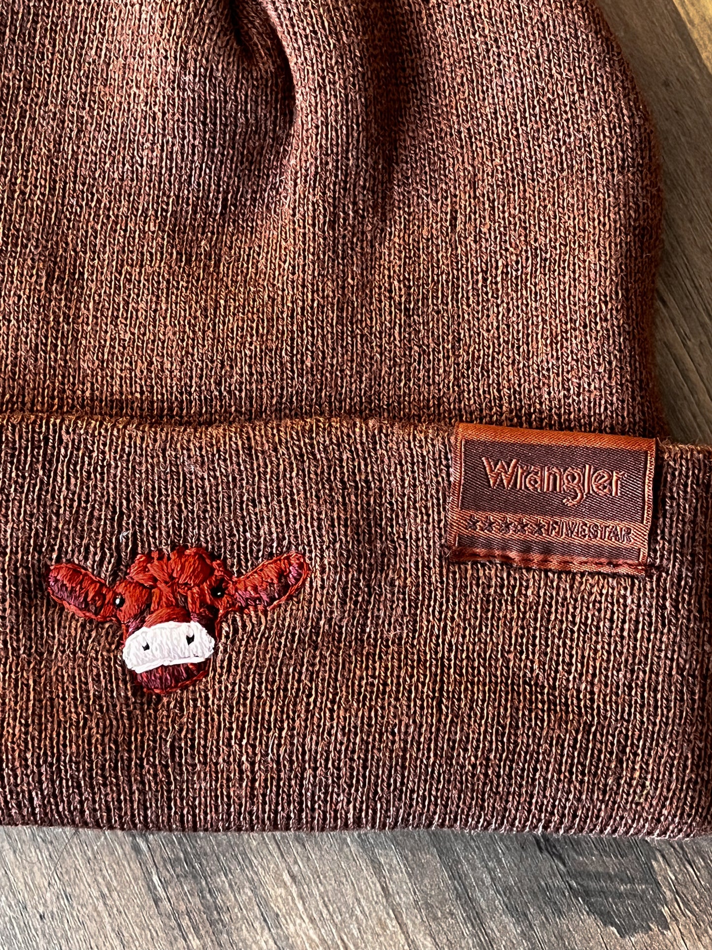 Red Angus Beanie *ready to ship*