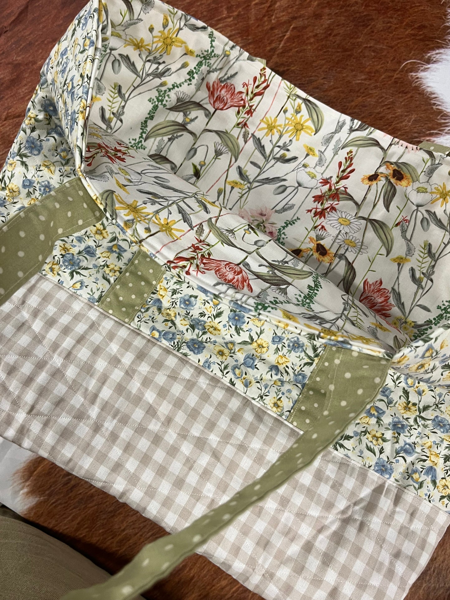 Spring Wildflower Tote