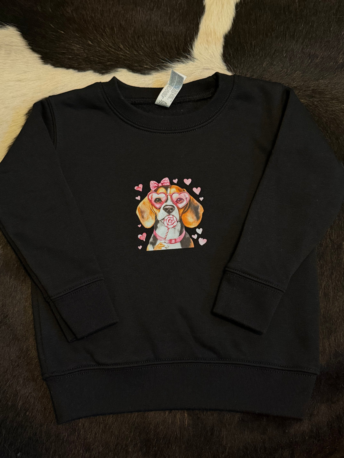 Toddler Beagle Love Crewneck