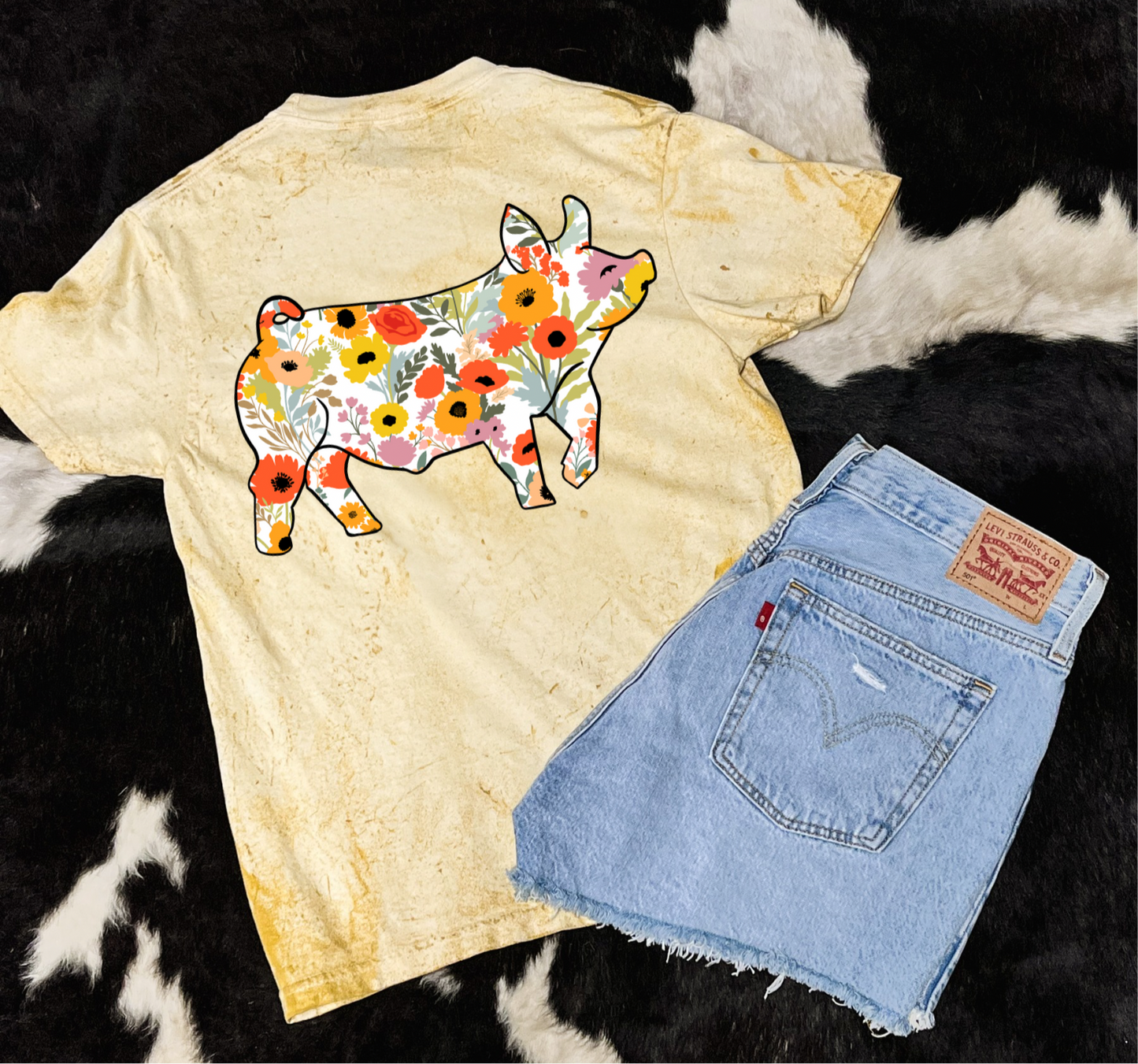 Floral Show Pig