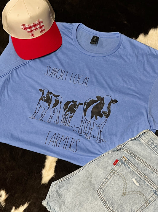 Lg Support Local Farmers T-shirt