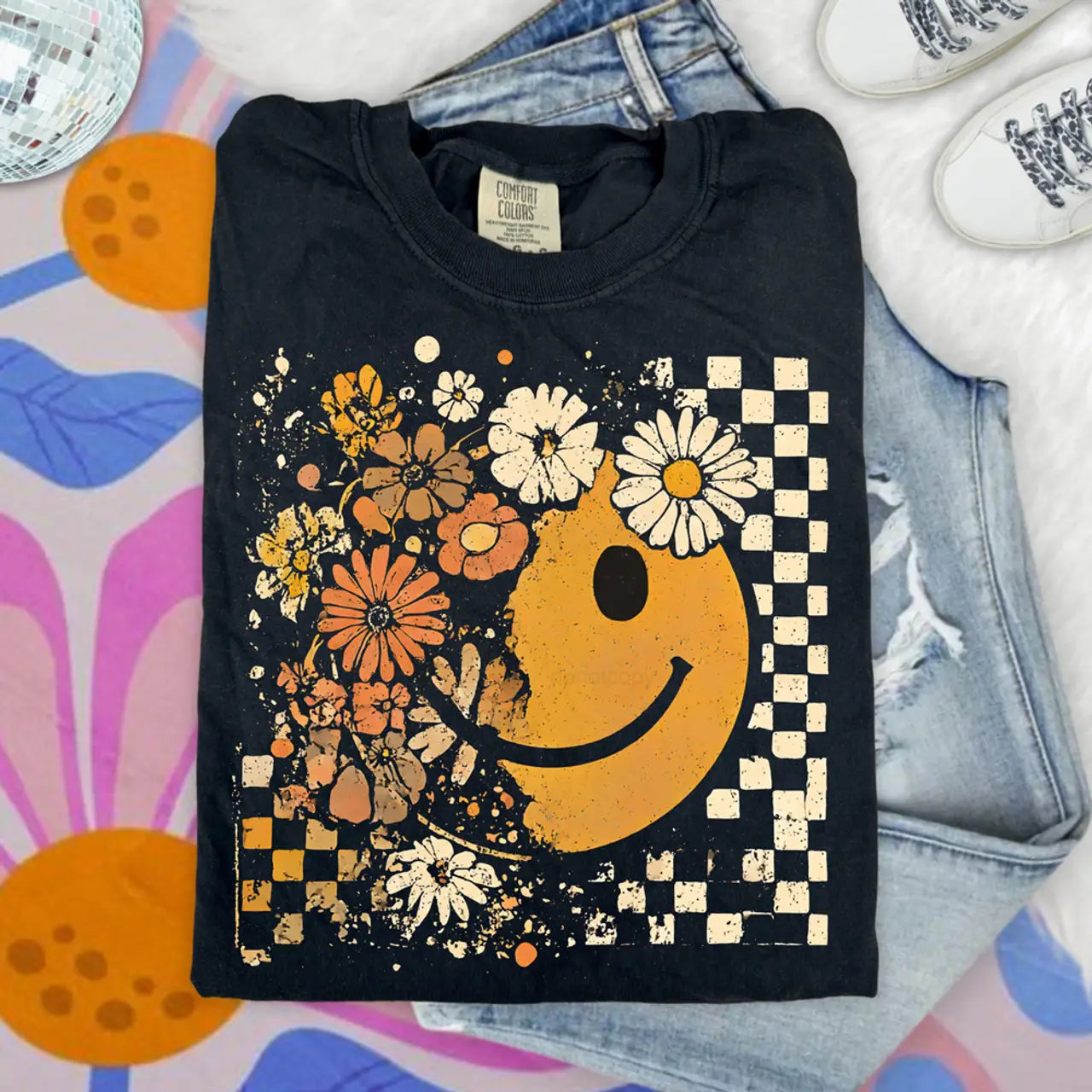 Fall Floral Smile